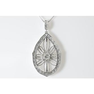 0.98ct Diamond Dress Pendant