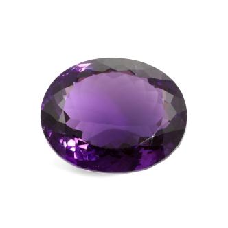 25.60ct Loose Amethyst