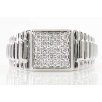 Diamond Mens Ring