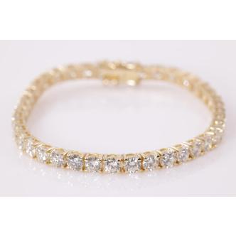 12.42ct Diamond Tennis Bracelet