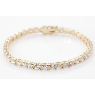 12.13ct Diamond Tennis Bracelet