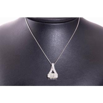 1.03ct Diamond Dress Pendant