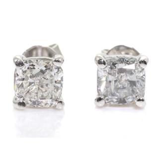 2.00ct Diamond Stud Earrings GSL
