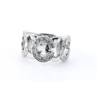 Celine Diamond and Ruby  Ring