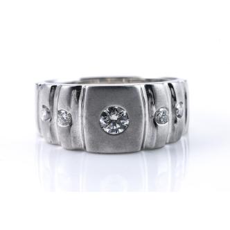 0.57ct Diamond Mens Ring