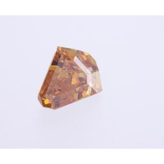 0.22ct Fancy Deep Yellowish Orange GIA
