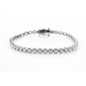 2.95ct Diamond Tennis Bracelet