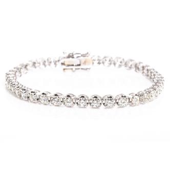 4.97ct Diamond Tennis Bracelet