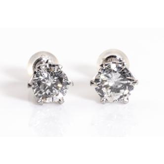 2.08ct Diamond Stud Earrings