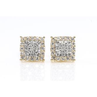 0.77ct Diamond Earrings