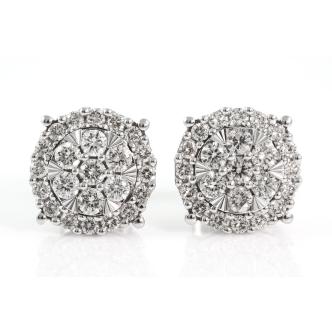 0.97ct Diamond Earrings