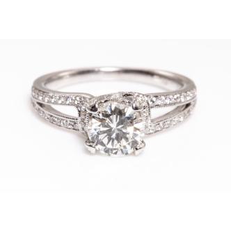 1.00ct Centre Diamond Ring