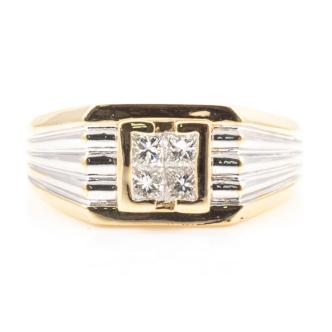 0.40ct Diamond Mens Ring