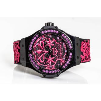 Hublot Big Bang Sugar Skull Fluo Hot Pink Watch