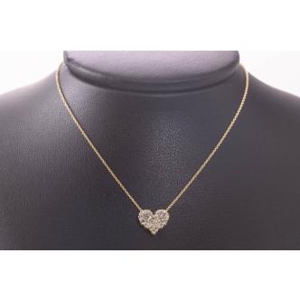 0.50ct Diamond Heart Pendant
