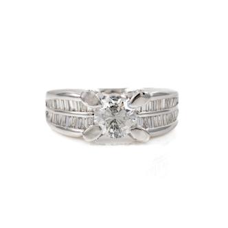 1.97ct Diamond Dress Ring Platinum