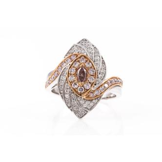 Natural Pink Diamond Dress Ring