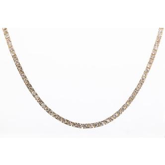3.16ct Diamond Tennis Necklace