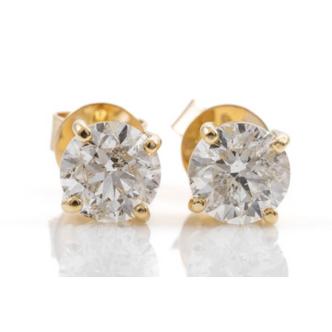 2.09ct Diamond Studs GSL