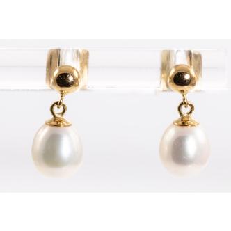 6.9mm Cultured Pearl Earrings