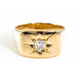 Diamond Mens Ring