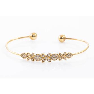 0.50ct Diamond Cuff Bangle