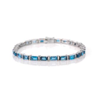 9.35ct Topaz and Diamond Bracelet