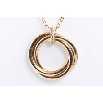Cartier Trinity Diamond Pendant