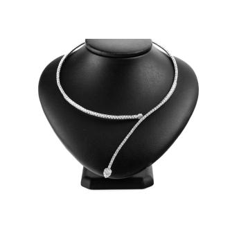 3.05ct Diamond Flexi Snake Necklace