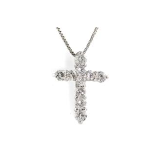 1.00ct Diamond Cross Pendant