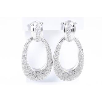 5.32ct Diamond Dress Earrings