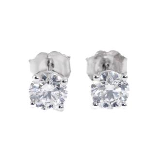 1.02ct Diamond Studs GIA D VS2