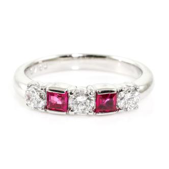 Ruby and Diamond Ring