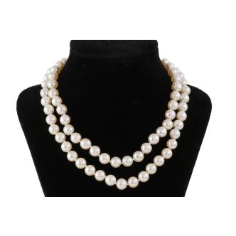 2 Row Akoya Pearl Necklace