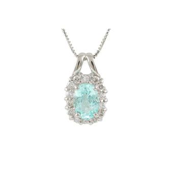 0.72ct Paraiba Tourmaline Pendant