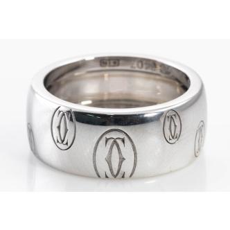 Cartier Happy Birthday Logo Ring