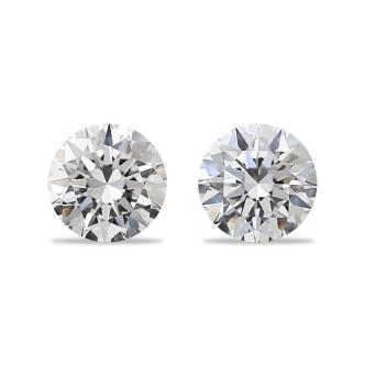 1.00ct Loose Pair of Diamonds GIA D VVS1 & E VVS1