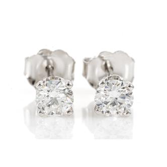 0.60ct Diamond Studs GIA D VVS2 E VVS1