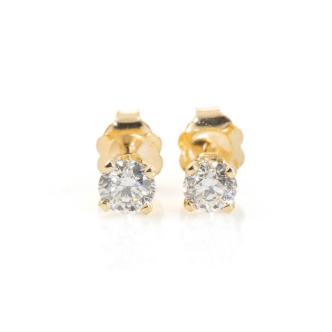 0.63ct Diamond Studs GIA D E SI2