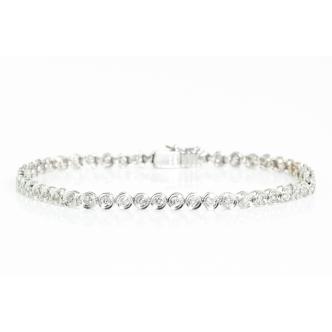 1.00ct Diamond Tennis Bracelet