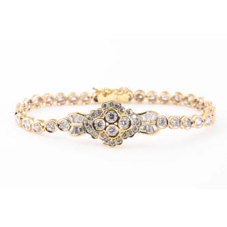 3.99ct Diamond bracelet