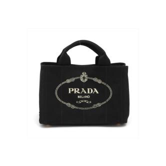 Prada Canapa Canvas Tote Bag