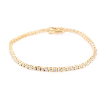 3.83ct Diamond Tennis Bracelet