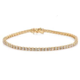 3.81ct Diamond Tennis Bracelet