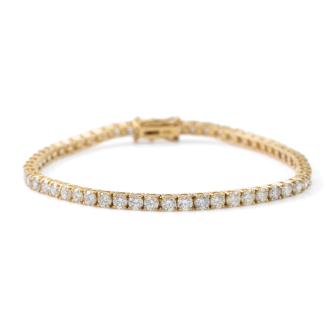 6.52ct Diamond Tennis Bracelet