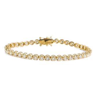 5.28ct Diamond Tennis Bracelet