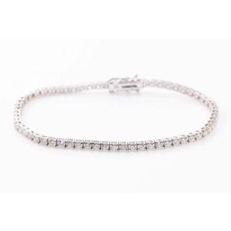 3.76ct Diamond Tennis Bracelet