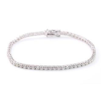3.66ct Diamond Tennis Bracelet