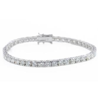 9.18ct Diamond Tennis Bracelet