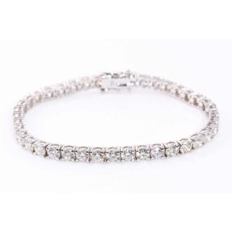 12.23ct Diamond Tennis Bracelet